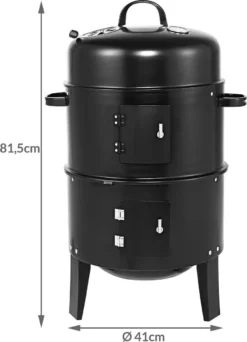 Merkloos Monzana Barbecue-ROKER-Grill-Oven -Grillmeesters Goedkope Winkel 867x1200