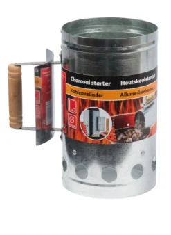 BBQ Collection Houtskoolstarter - Metaal - 27x16cm -Grillmeesters Goedkope Winkel 877x1200