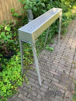 Spiedini Saté-bbq Bali 80 - Saté Houtskoolbarbecue Met Horizontaal Rooster - 80 Cm Lang, 11 Cm Breed - Materiaal: Gealuminiseerd Ijzer -Grillmeesters Goedkope Winkel 899x1200 1