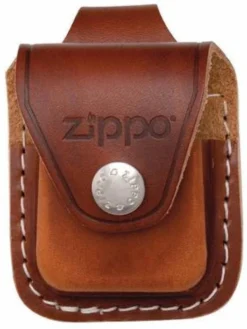 Zippo Pouch Brown With Clip