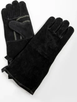 Barbecue Handschoen Zwart - BBQ Ovenwanten – Hittebestendige Handschoenen - Ovenhandschoenen - Grill & Oven Want – Koken Accessoires - Vuurkorf En Openhaard - Barbeque Keukenaccessoires - Koken - Vaderdag Cadeau Vader -Grillmeesters Goedkope Winkel 905x1200