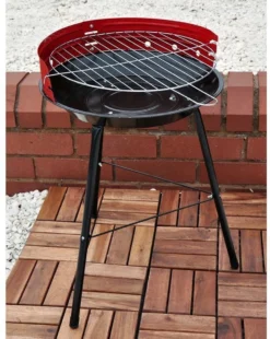 Houtskoolbarbecue Ø33 Cm | Verstelbare Grill BBQ | Halfopen | Zwart / Rood 15 Houtskoolbarbecue Ø33 Cm | Verstelbare Grill BBQ | Halfopen | Zwart / Rood -Grillmeesters Goedkope Winkel 957x1200