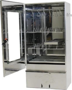 2-L Home & Garden XL Rookoven - RVS - 80x40x28 Cm - 3 Etages -Grillmeesters Goedkope Winkel 958x1200